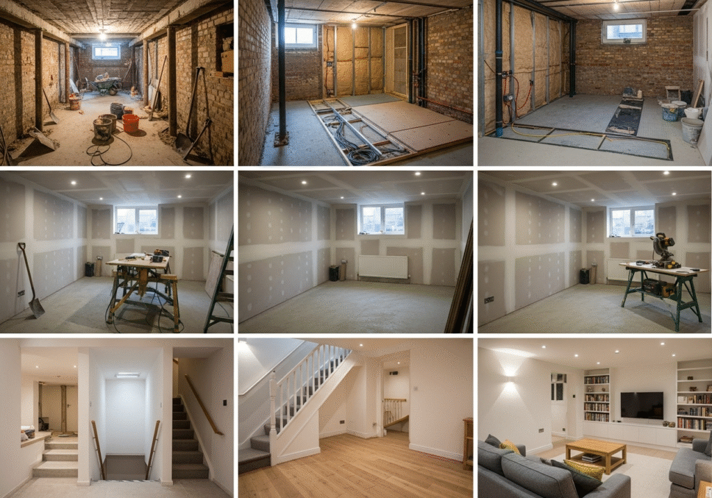 Maximise Space and Value with Basement Cellar Conversions